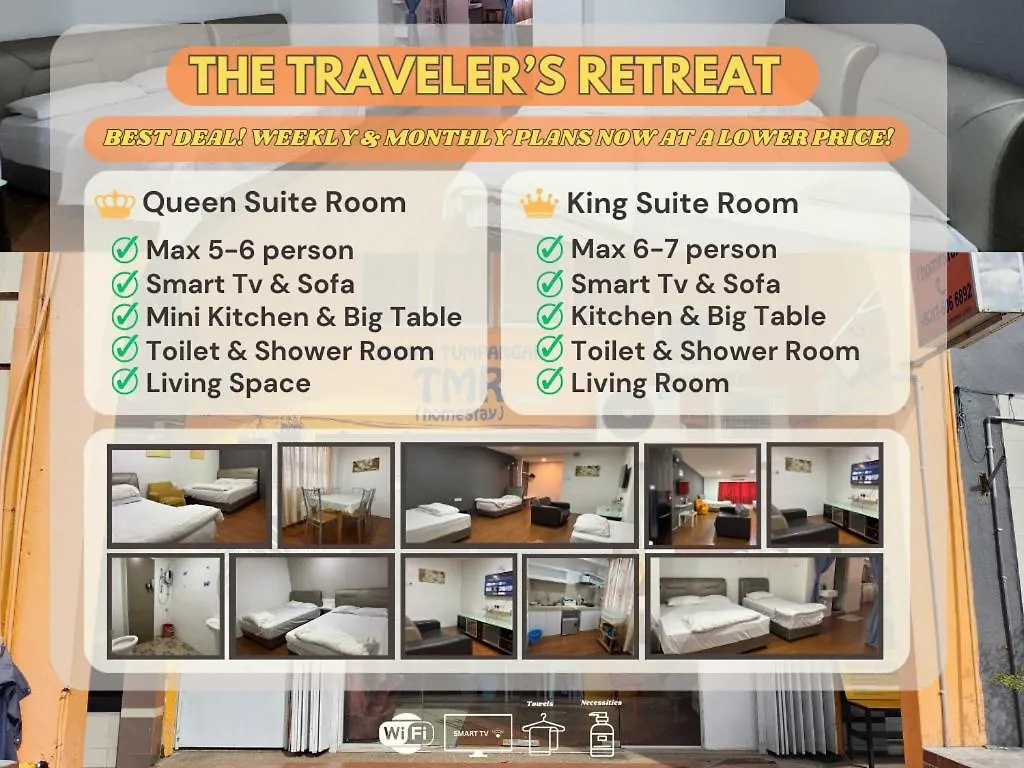 The Traveler'S Retreat, Melaka Raya, Malacca, Walk 10Min To A'Famosa